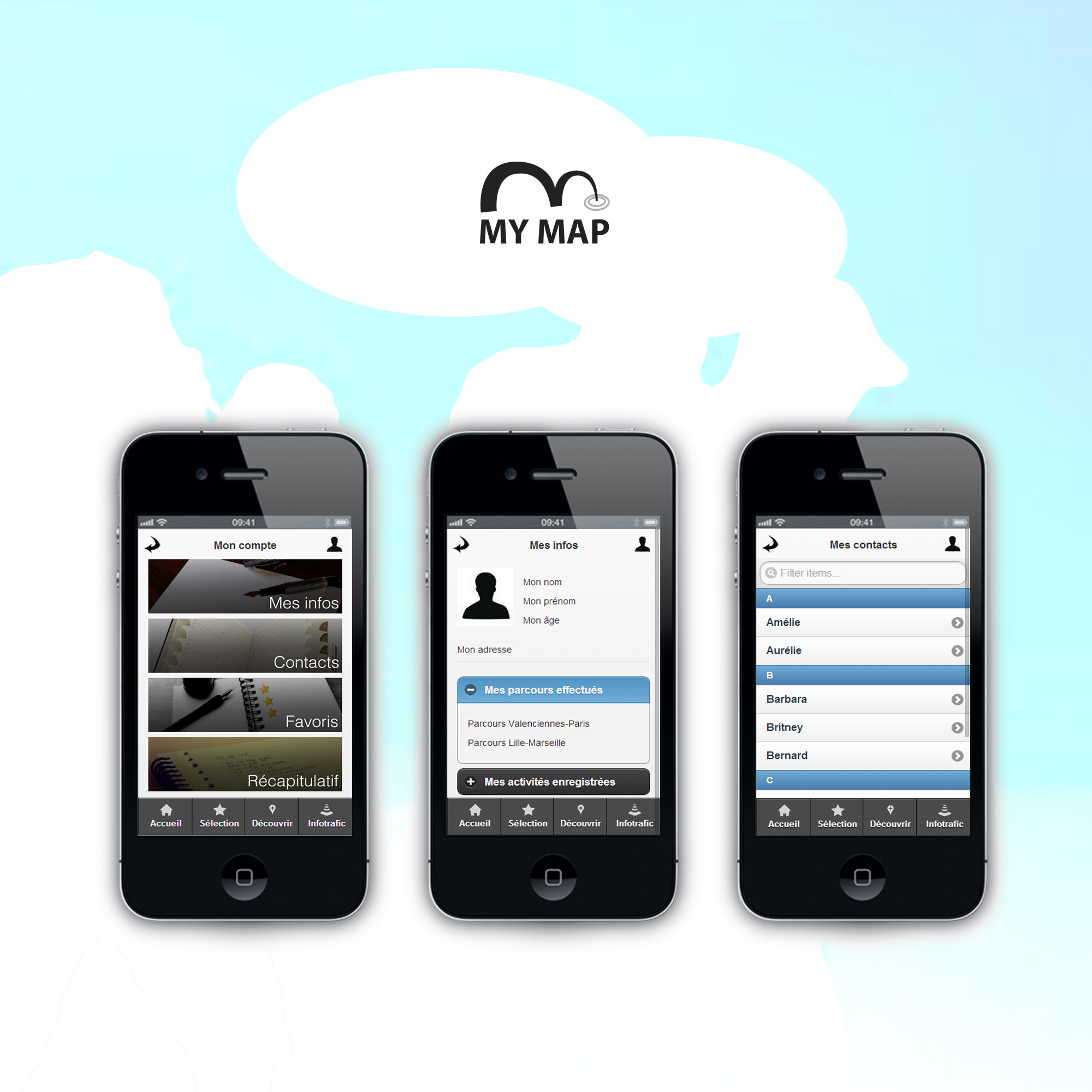 MyMap : l'application Iphone
