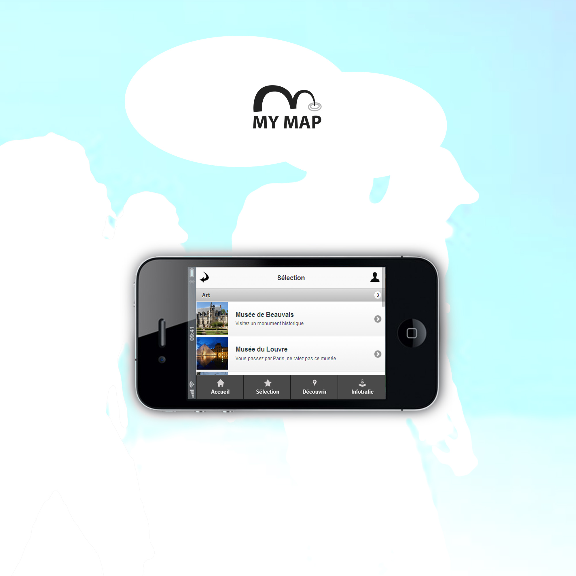 MyMap : l'application Iphone