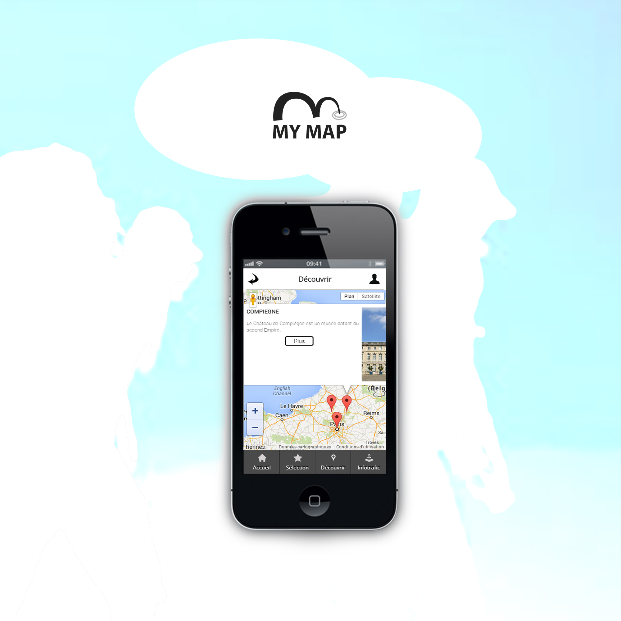 MyMap : l'application Iphone