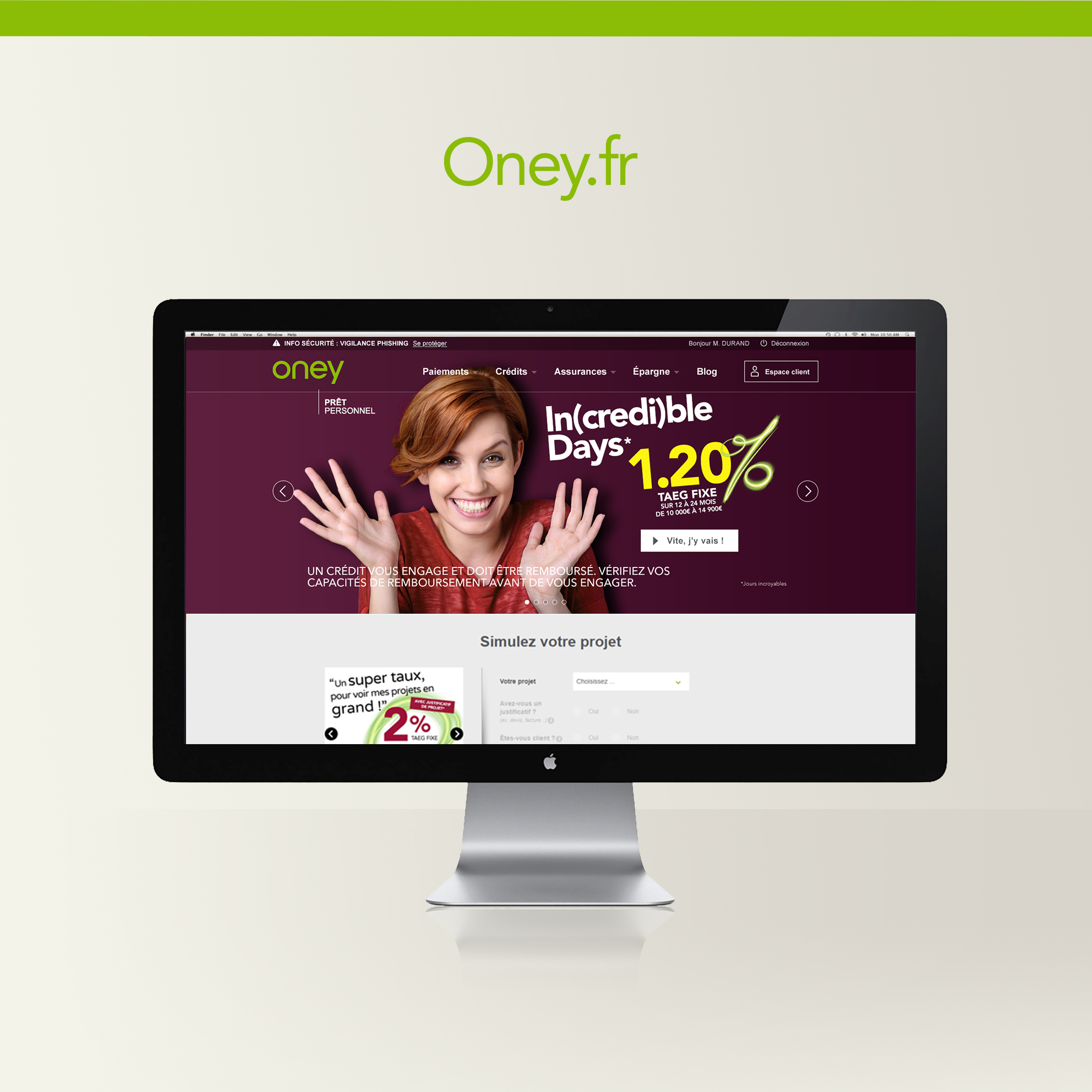 Site web de Oney