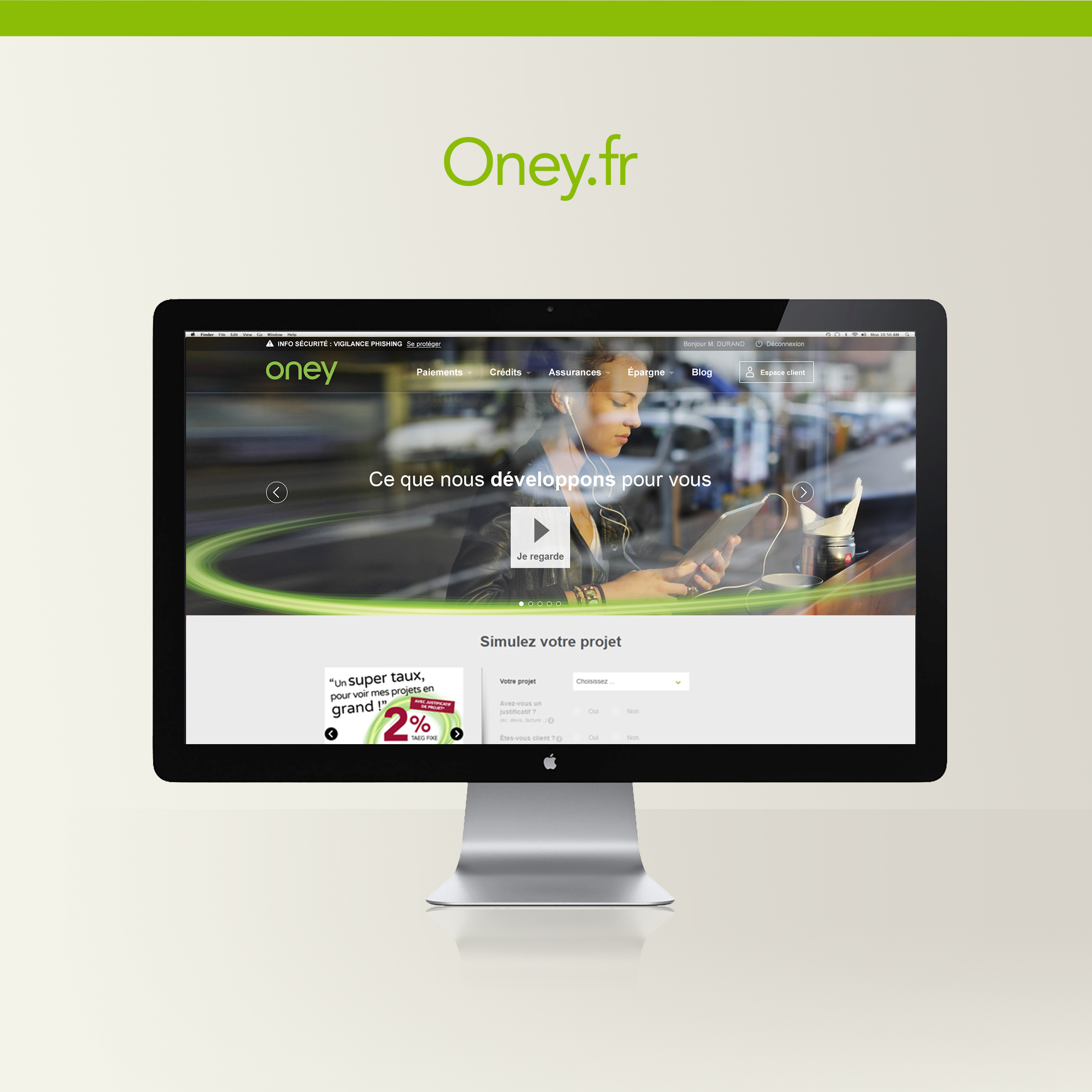 Site web de Oney