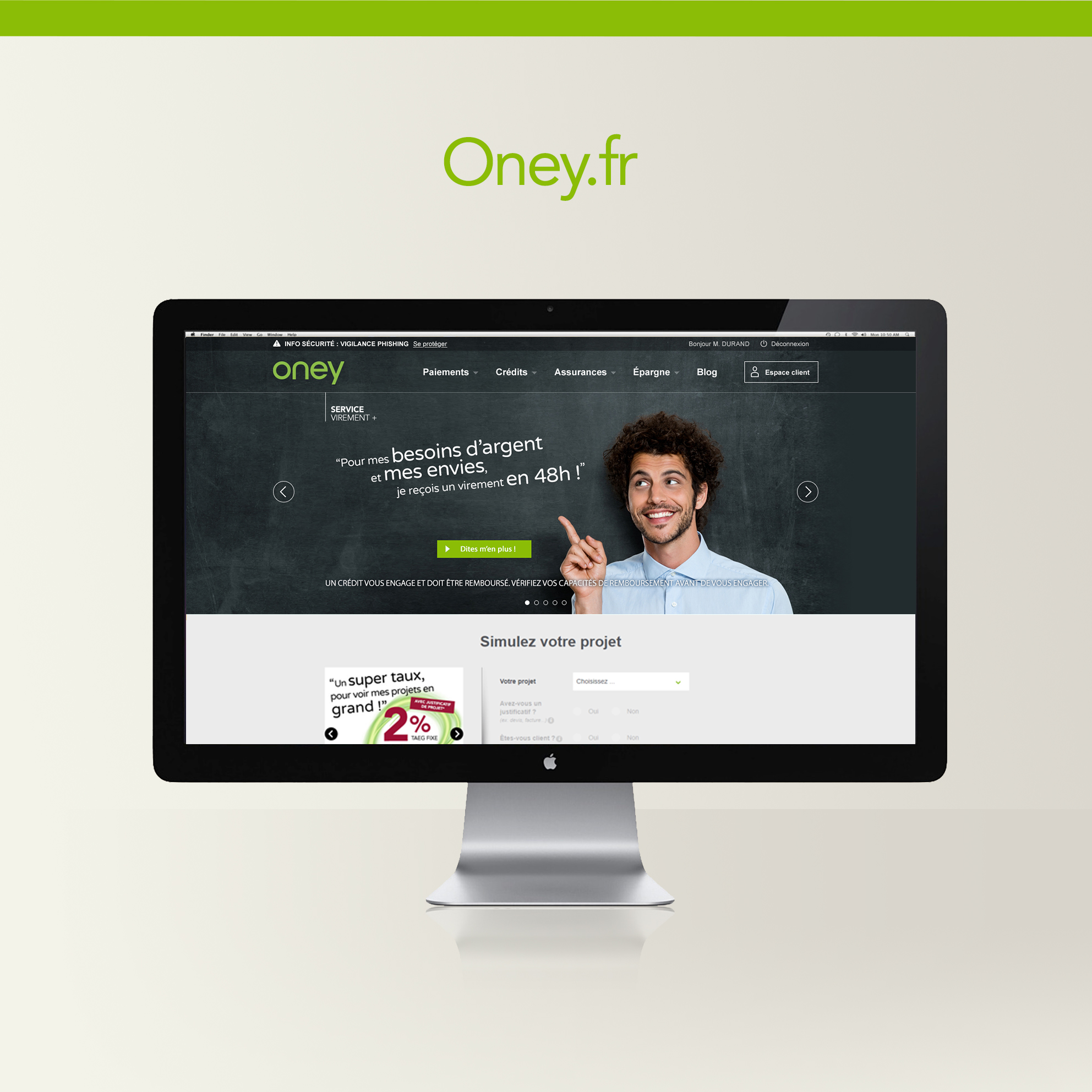 Site web de Oney