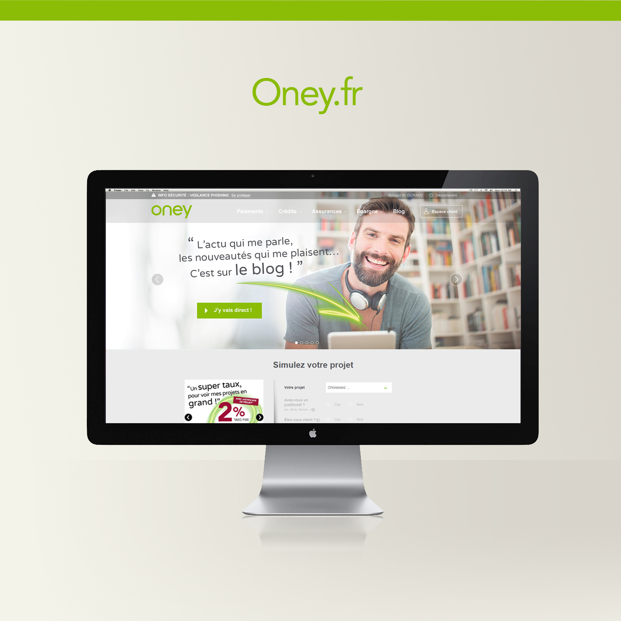 Site web de Oney