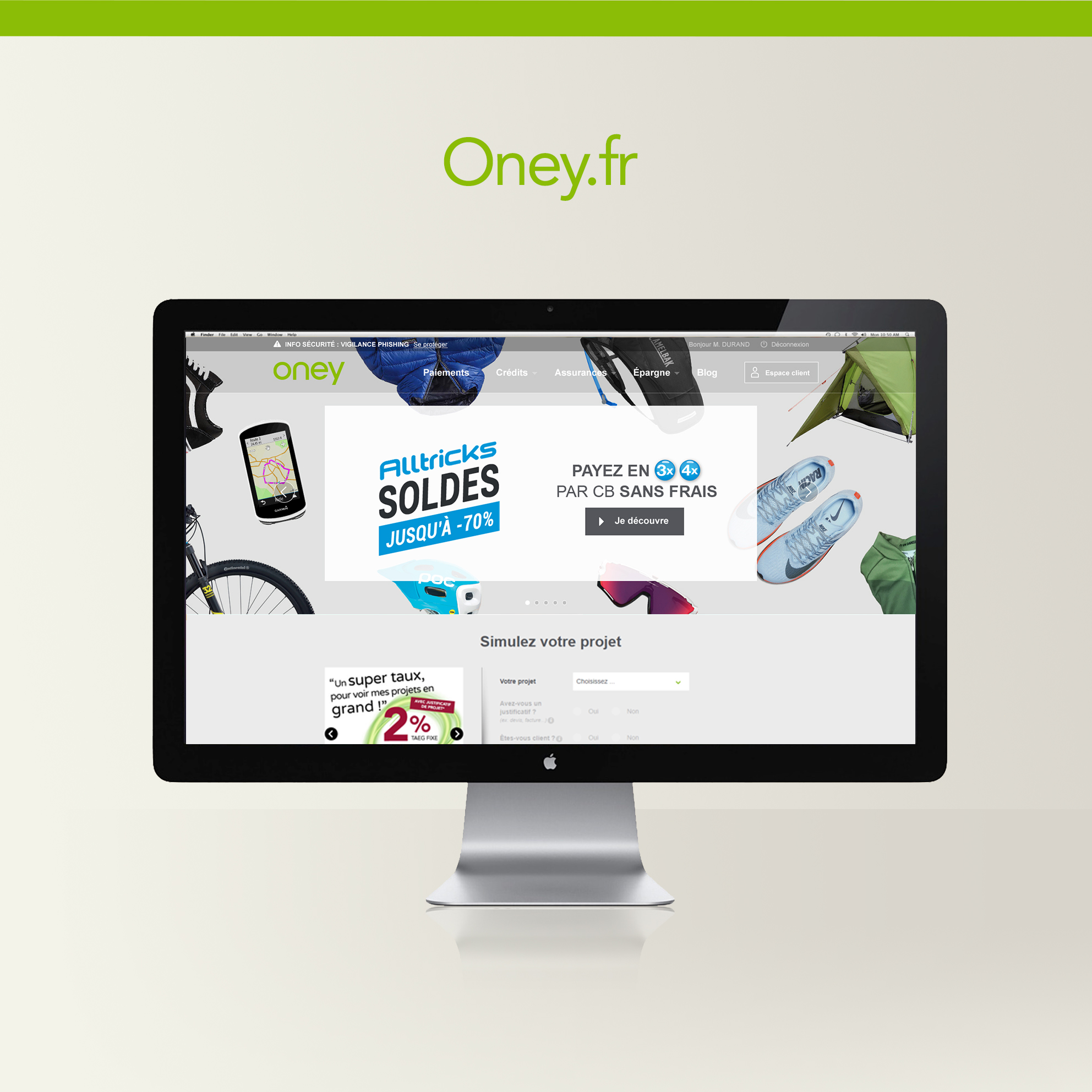 Site web de Oney